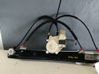 Front door window regulator with motor 