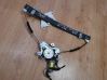 Front door window regulator with motor 96627079
