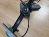 Front door window regulator with motor 0130821683