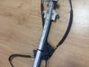 Mechanizm podnoszenia szyby przedniej bez silnika 