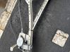 Front door window regulator with motor 