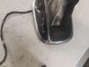 Gear lever shifter trim leather/knob 