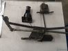 Headlight wiper arm set 