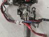 Steering wheel axle 