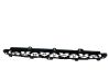 Front bumper upper radiator grill 6402A243