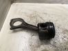 Piston with connecting rod 