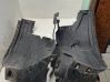 Front wheel arch liner splash guards 