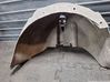 Front wheel arch liner splash guards 