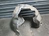 Front wheel arch liner splash guards 