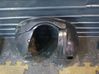 Front wheel arch liner splash guards 