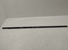 Rear door glass trim molding 