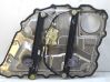 Rear window lifting mechanism without motor 4E0839849A