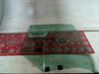 Rear door window glass 