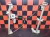 Front window lifting mechanism without motor 