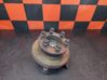 Front wheel hub spindle knuckle 