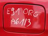 Fuel tank cap trim 