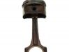Piston with connecting rod 
