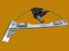 Front window lifting mechanism without motor 72005001