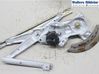Front window lifting mechanism without motor 