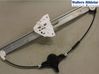 Front window lifting mechanism without motor 
