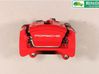 Caliper del freno trasero 95B615423F