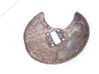 Rear brake disc plate dust cover 