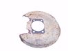 Rear brake disc plate dust cover 