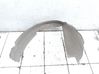 Front wheel arch liner splash guards 4A0821172B