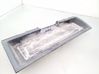 Trunk door license plate light bar 4A9853465