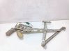Rear door window regulator with motor 