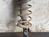 Front shock absorber with coil spring 
