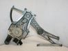 Front door window regulator with motor 9178988