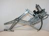 Front door window regulator with motor 90521881