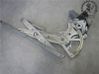 Front door window regulator with motor 