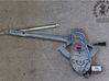 Front door window regulator with motor 400922B