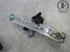 Rear door window regulator with motor 1870372
