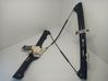 Front door window regulator with motor 7166380
