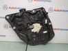 Rear door window regulator with motor 7365167