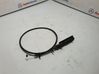 Engine bonnet/hood lock release cable 8218859