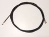 Fuel cap flap release cable 