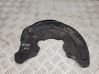 Front brake disc dust cover plate 3QF615311