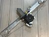 Rear door manual window regulator 