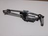 Front wiper linkage and motor 697826304