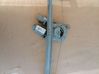 Front door window regulator with motor 963912