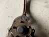 Front wheel hub spindle knuckle 
