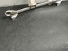 Front window lifting mechanism without motor 