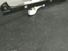 Rear window lifting mechanism without motor 