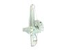 Front window lifting mechanism without motor 