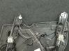 Front window lifting mechanism without motor 