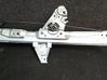 Front window lifting mechanism without motor 